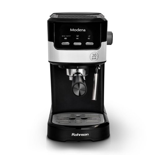 ROHNSON Modena R-98010 Μηχανή Espresso 1100W Πίεσης 20bar Μαύρη 0033678