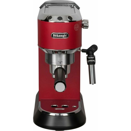 DELONGHI EC685.R Dedica Pump Black Μηχανή Espresso 1300W Πίεσης 15bar Κόκκινο 0033784