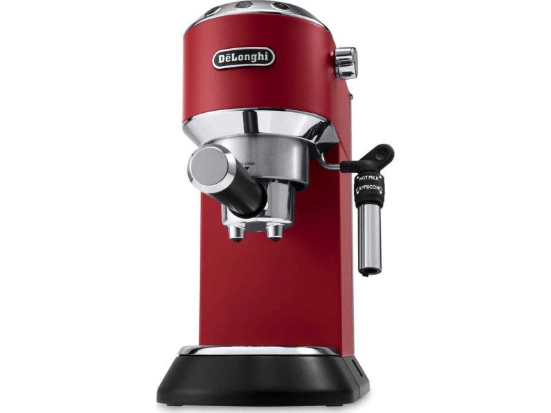 DELONGHI EC685.R Dedica Pump Red Μηχανή Espresso 1300W Πίεσης 15bar Κόκκινο 0033784