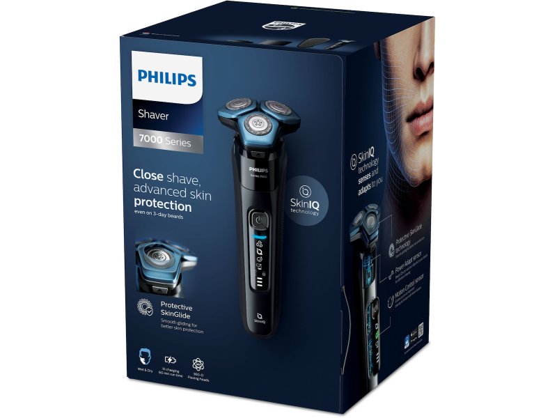Philips Series 7000 Wet & Dry S7783/55 Ξυριστική Μηχανή Προσώπου Επαναφορτιζόμενη 0033960