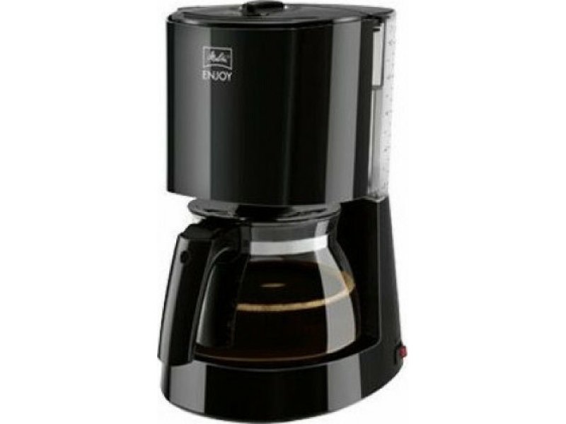 MELITTA Enjoy Glass II Καφετιέρα Φίλτρου 900W Black 0034093