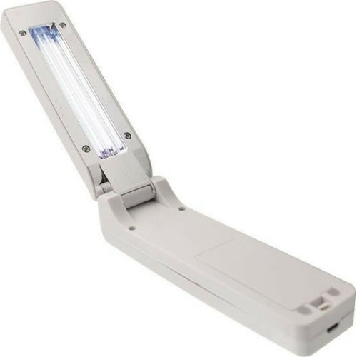 EUROLAMP 147-90702 Φακός Αποστείρωσης με Ακτινοβολία UVC Μπαταρίας 0034160