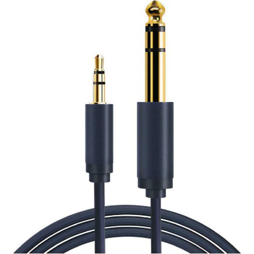 CABLETIME CT-AV321-H11G-DB3 Cable 6.3mm male - 3m Μαύρο 0035177