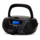 AIWA BBTU-300BKMKII Φορητό Ηχοσύστημα με Bluetooth / CD / USB / Ραδιόφωνο σε Μαύρο Χρώμα 0035564