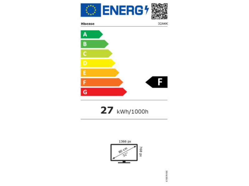 HISENSE 32A4K Smart Τηλεόραση 32