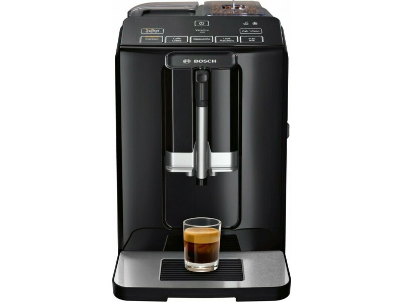 BOSCH TIS30129RW Αυτόματη Μηχανή Espresso 1300W Πίεσης 15bar με Μύλο Άλεσης Μαύρη 0035956