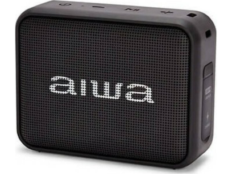 AIWA BS-200BK Φορητό Ηχείο Bluetooth 6W με Ραδιόφωνο Μαύρο 0035966