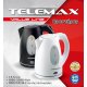 TELEMAX DG2000-1026 Βραστήρας 1.5lt 2200W Μαύρος 0036108 TELEMAX DG2000-1026 Βραστήρας 1.5lt 2200W Μαύρος 0036108