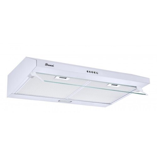 BRONXI BX-610/WH Ελεύθερος Απορροφητήρας 60cm Λευκός 0036123