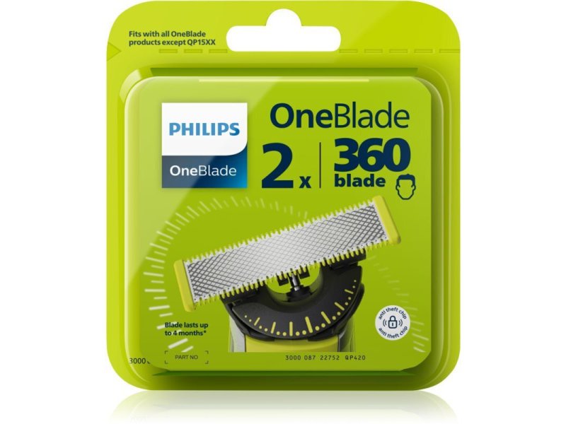 PHILIPS QP420/50 OneBlade Ανταλλακτικό για Ξυριστικές Μηχανές 0036974