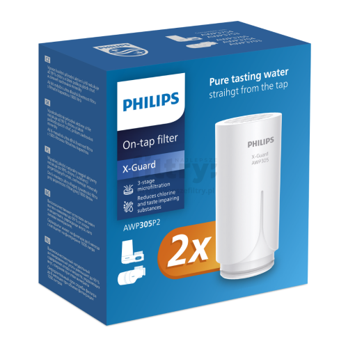 Philips AWP305P2/10 Ανταλλακτικό Φίλτρο X-Guard 1000L 2 τεμ 0037365