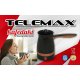 TELEMAX HCP-002 Ηλεκτρικό Μπρίκι 1000W με Χωρητικότητα 250ml Μαύρο 0037551