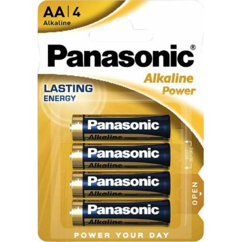 Panasonic Alkaline Power Μπαταρίες AA 1.5V 4τμχ 0037619