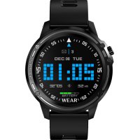 LEMFO L8 Smartwatch με Παλμογράφο (Μαύρο) 0037728