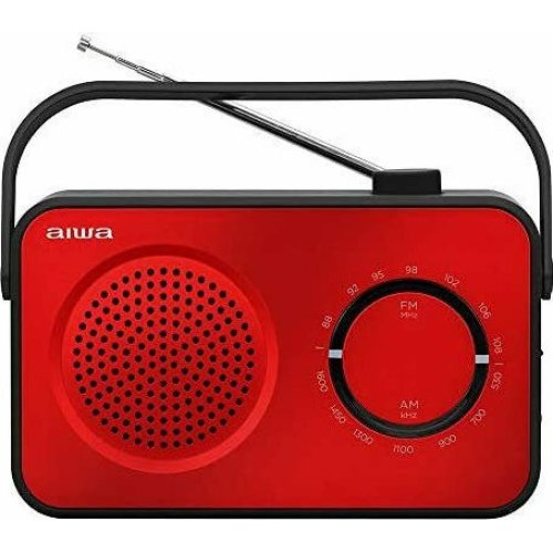 AIWA R-190RD Φορητό Ραδιόφωνο Ρεύματος / Μπαταρίας Κόκκινο 0037902