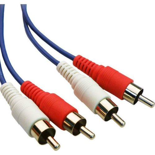 POWERTECH CAB-R001  Cable 2x RCA male - 2x RCA male 1.5m 0037908