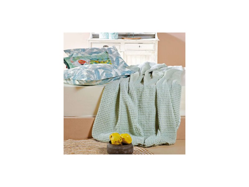KENTIA Illusion 10 Κουβέρτα Ημίδιπλη Waffle (190x250) Green 0038547 KENTIA Illusion 10 Κουβέρτα Ημίδιπλη Waffle (190x250) Green 0038547