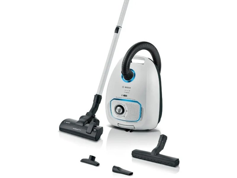 BOSCH BGL41SIL1H Ηλεκτρική Σκούπα 700W με Σακούλα 4lt Λευκή 0040322 BOSCH BGL41SIL1H Ηλεκτρική Σκούπα 700W με Σακούλα 4lt Λευκή 0040322