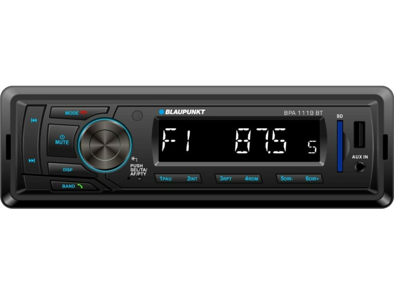 BLAUPUNKT BPA1119 BT Ηχοσύστημα Αυτοκινήτου Universal 1DIN (Bluetooth/USB/AUX) 0041257 BLAUPUNKT BPA1119 BT Ηχοσύστημα Αυτοκινήτου Universal 1DIN (Bluetooth/USB/AUX) 0041257