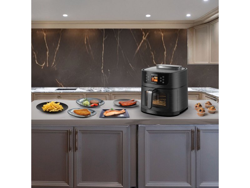 ROHNSON R-2884 AI Air Fryer με Wi-Fi 8lt Μαύρο 0041597 ROHNSON R-2884 AI Air Fryer με Wi-Fi 8lt Μαύρο 0041597