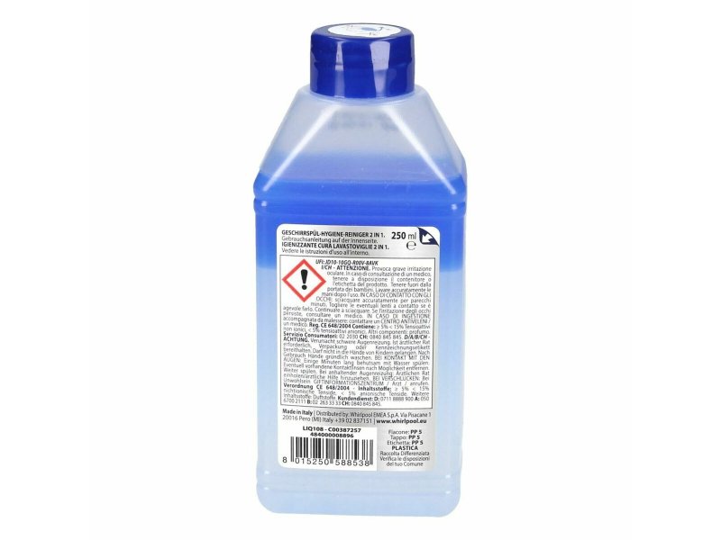 WPRO LIQ108 Καθαριστικό 2σε1 για Πλυντήριο Πιάτων 250ml 0041696 WPRO LIQ108 Καθαριστικό 2σε1 για Πλυντήριο Πιάτων 250ml 0041696