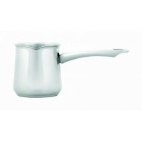 VIOMAR Inox Μπρίκι Ηλεκτρικής Εστίας από Ανοξείδωτο Ατσάλι σε Ασημί Χρώμα 350ml 0041722