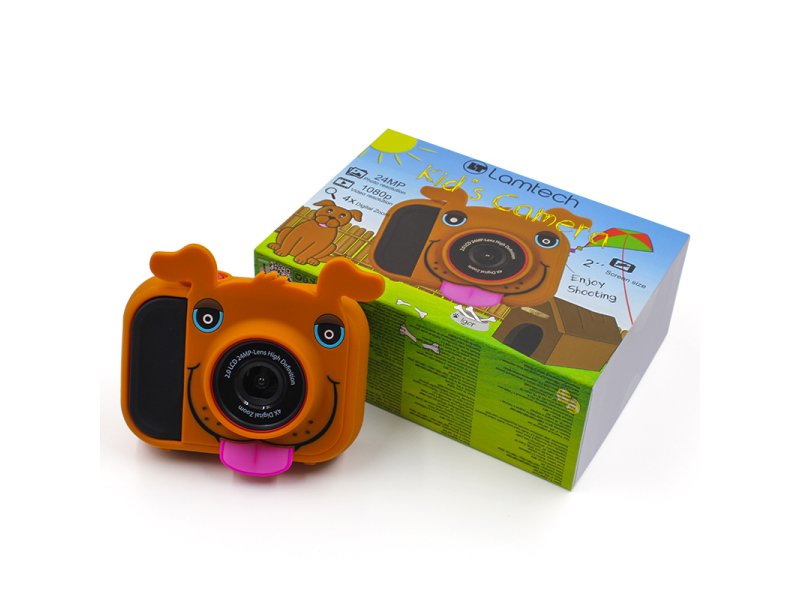 LAMTECH LAM111962 Igor Action Camera Full HD (1080p) Πορτοκαλί με Οθόνη 2