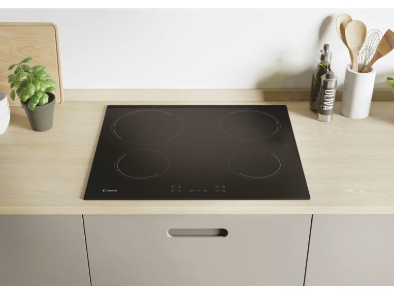 CANDY CH64CCB/4U2 Κεραμική Εστία Αυτόνομη 59x52εκ. 0041950 CANDY CH64CCB/4U2 Κεραμική Εστία Αυτόνομη 59x52εκ. 0041950
