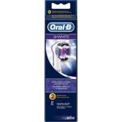 ORAL-B EB18 3D WHITE PRO BRIGHT Ανταλλακτικό Οδοντόβουρτσας 2τμχ 101437