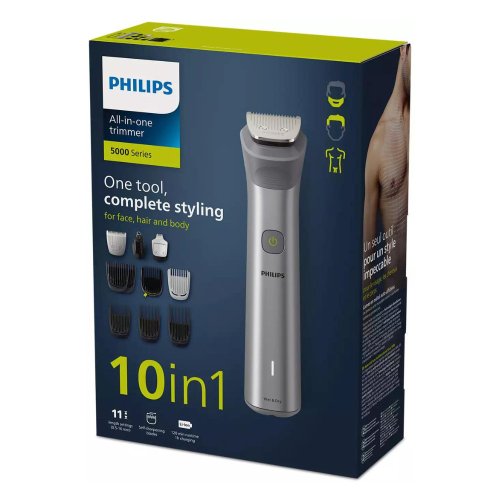 PHILIPS MG5920/15 Επαναφορτιζόμενη Κουρευτική Μηχανή Γκρι 0037741