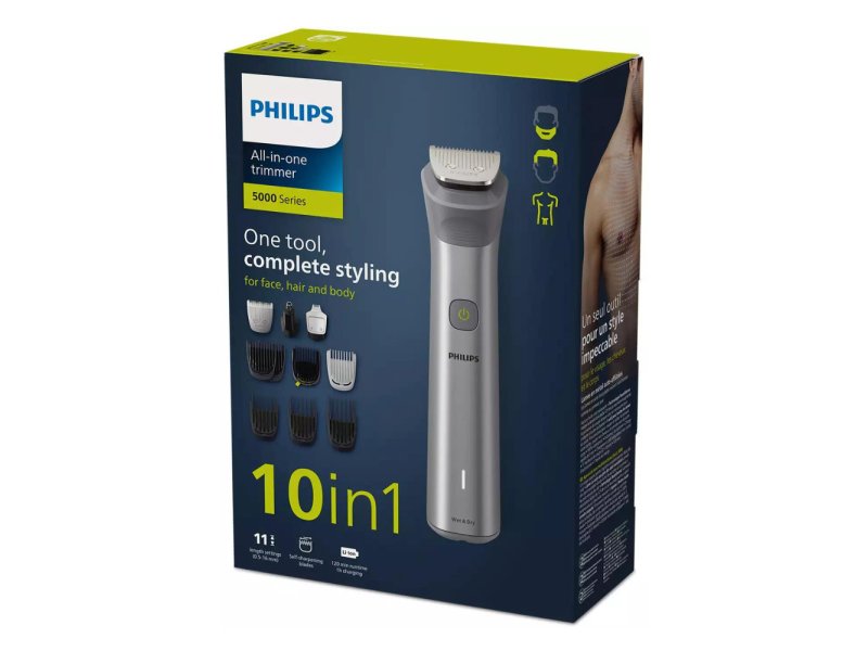 PHILIPS MG5920/15 Επαναφορτιζόμενη Κουρευτική Μηχανή Γκρι 0037741