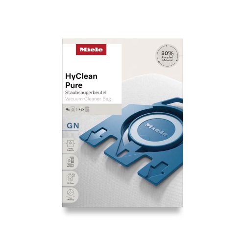 MIELE GN HyClean 3D Efficiency Σακούλες Ηλεκτρικής Σκούπας ORIGINAL - 4 τεμάχια + 2 φίλτρα 400016