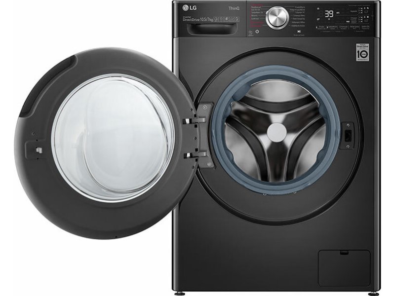LG F4DV910H2SA Πλυντήριο-Στεγνωτήριο Ρούχων 10.5kg/7kg Ατμού 1400 Στροφές με Wi-Fi 0033069 LG F4DV910H2SA Πλυντήριο-Στεγνωτήριο Ρούχων 10.5kg/7kg Ατμού 1400 Στροφές με Wi-Fi 0033069