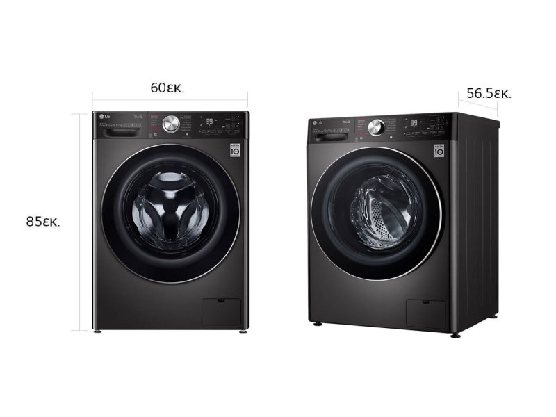 LG F4DV910H2SA Πλυντήριο-Στεγνωτήριο Ρούχων 10.5kg/7kg Ατμού 1400 Στροφές με Wi-Fi 0033069 LG F4DV910H2SA Πλυντήριο-Στεγνωτήριο Ρούχων 10.5kg/7kg Ατμού 1400 Στροφές με Wi-Fi 0033069