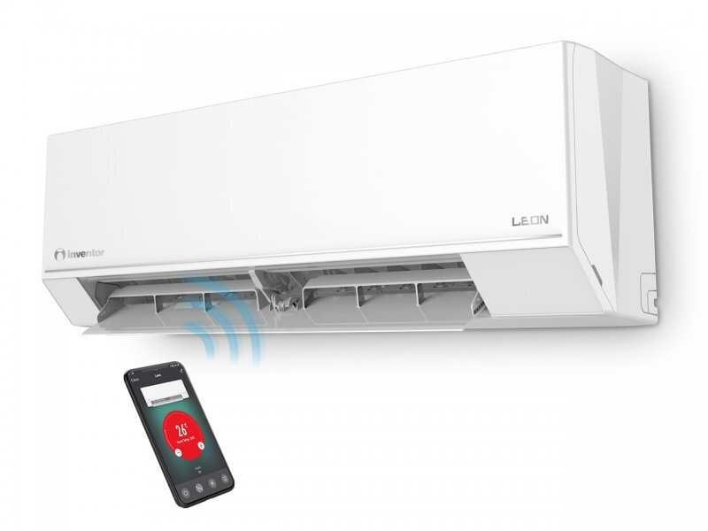 INVENTOR LHUVI-24WFI/LHUVO-24 LEON Κλιματιστικό Inverter 24.000Btu (24άρι) 0036467