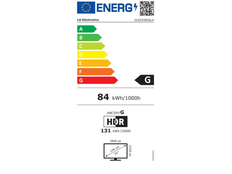 LG OLED55B36LA  Smart Τηλεόραση 55