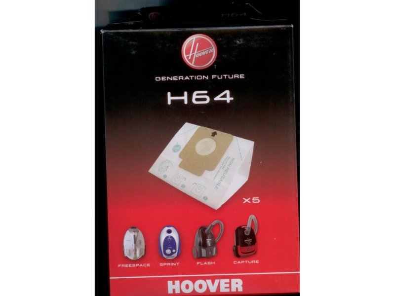 HOOVER H64 Σακούλες Ηλεκτρικής Σκούπας Γνήσιες - Original 5τεμ 0002759