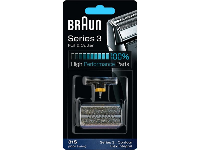 BRAUN 31S COMBIPACK (FOIL & CUTTER) Ανταλλακτικό Ξυριστικής Μηχανής 0001962