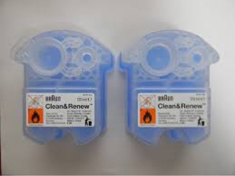 BRAUN CCR2 Clean & Renew Σετ 2 Τεμαχίων Καθαρισμού Ξυριστικών Μηχανών (B U L K) 0003092