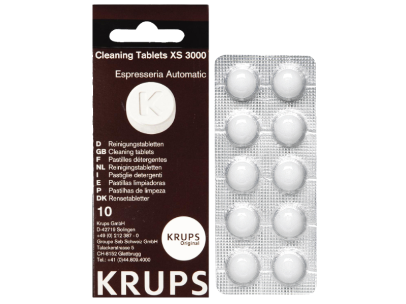 KRUPS XS3000 Ταμπλέτες Καθαρισμού για KRUPS Αυτόματες Μηχανές 0005682