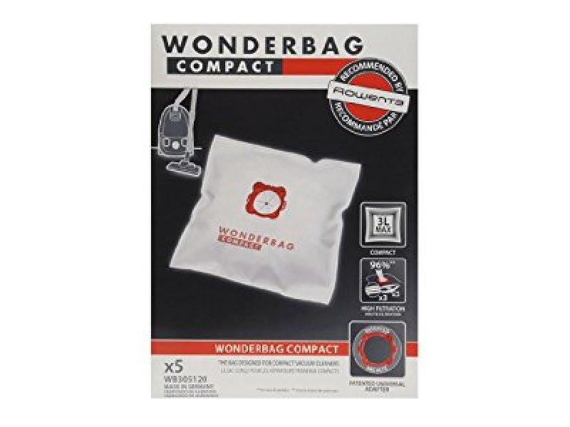 WONDERBAG WB305120 Σακούλες Ηλεκτρικής Σκούπας 5τεμ (Γνήσιες-Original για Rowenta) 0010780