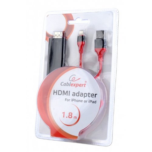 CABLEXPERT CC-LMHL-01 HDMI CABLE FOR APPLE DEVICES 1.8m 0014164