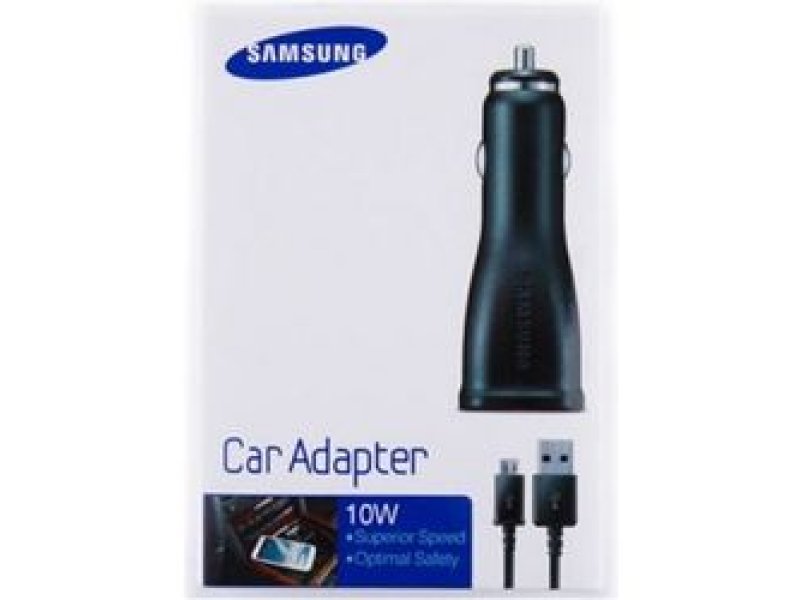 SAMSUNG ECA-U21CBE IN-CAR POWER CHARGER MICRO USB BLISTER 0014843