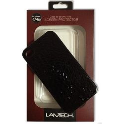 LAMTECH LAM050752 Θήκη Δερμάτινη για Iphone 4/4S Μαύρη 0015625