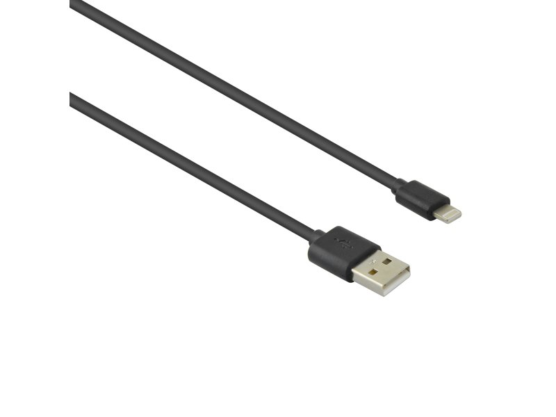 LAMTECH LAM444526 DATACABLE iPhone 5/6/7 2m (non MFi) - BLACK 0015735 LAMTECH LAM444526 DATACABLE iPhone 5/6/7 2m (non MFi) - BLACK 0015735