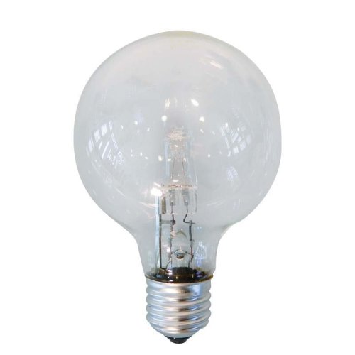 EUROLAMP 147-88420 Λάμπα Αλογόνου ECO 30% Γλόμπο G80 28W E27 220-240V 0016669