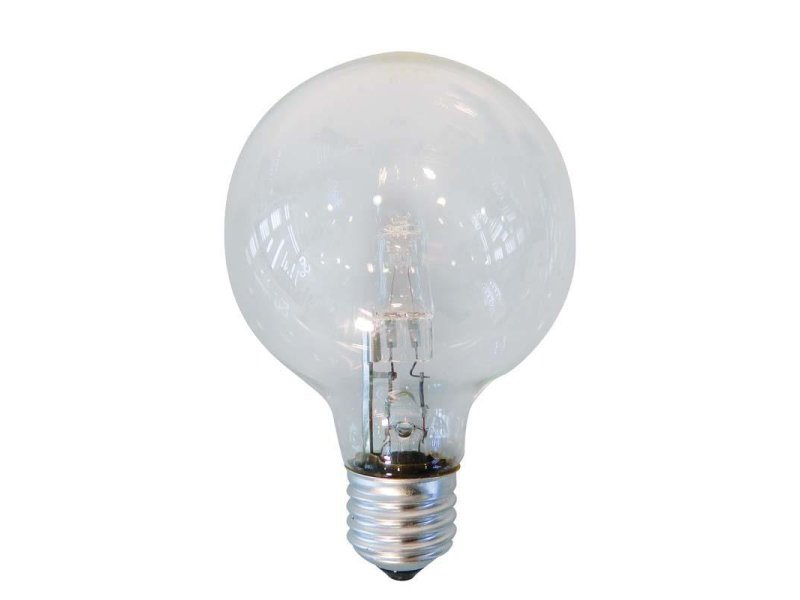 EUROLAMP 147-88420 Λάμπα Αλογόνου ECO 30% Γλόμπο G80 28W E27 220-240V 0016669