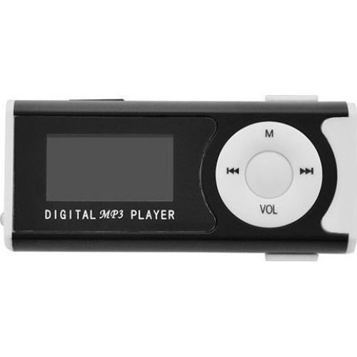 LAMTECH LAM020106 Digital MP3 Player 16GB With FM Radio Black 0016608