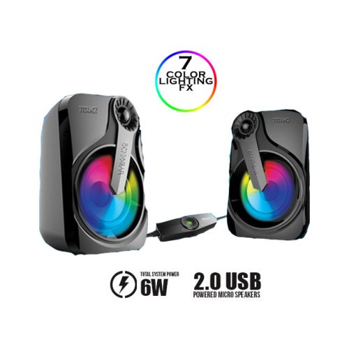 SONIC GEAR TITAN2 USB 2.0 Speaker System With Huge Bass 0017505