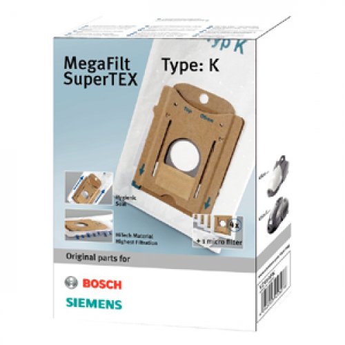 SIEMENS VZ41AFK (TYPE K) για Bosch/Siemens Σακούλες Ηλεκτρικής Σκούπας 100146